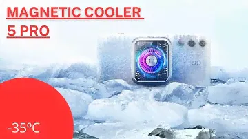 RedMagic Magnetic Cooler 5 pro | TEC and 3D Vapor Chamber | Peltier | Nubia Red Magic Mobile Gaming