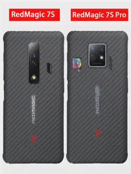 🛍 Чехол из настоящего углеродного волокна для Nubia RedMagic 7S Pro, Ультратонкий чехол из арамидного волокна для ZTE Nubia Red Magic 7S Pro, чехол