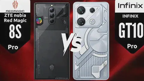 ZTE NUBIA RED MAGIC 8S PRO VS INFINIX GT 10 PRO