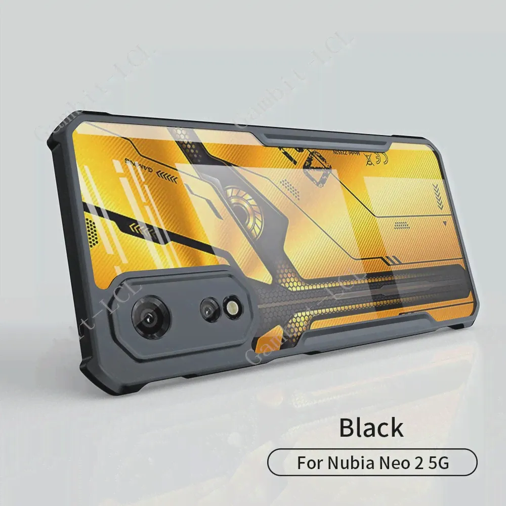 Противоударный чехол для ZTE Nubia Neo 2 5G чехол, противоударные прозрачные защитные чехлы для камеры из поликарбоната и ТПУ на NubiaNeo2 Neo2 (art.: 3920c75629f09)-2