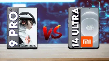 REDMAGIC 9 Pro VS XIAOMI 14 Ultra Gaming Comparison !