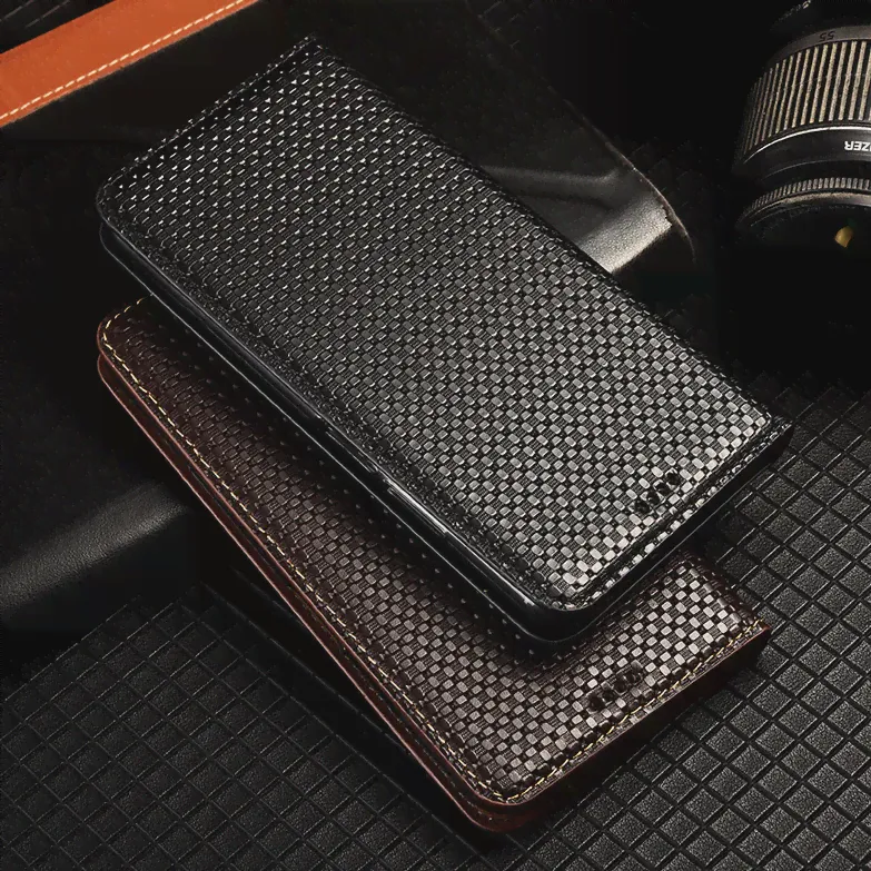 Сетка сетки подлинный кожаный чехол для ZTE Nubia Play Z30 Z40 Z40S Z50 Ultra Phone Cover Coase