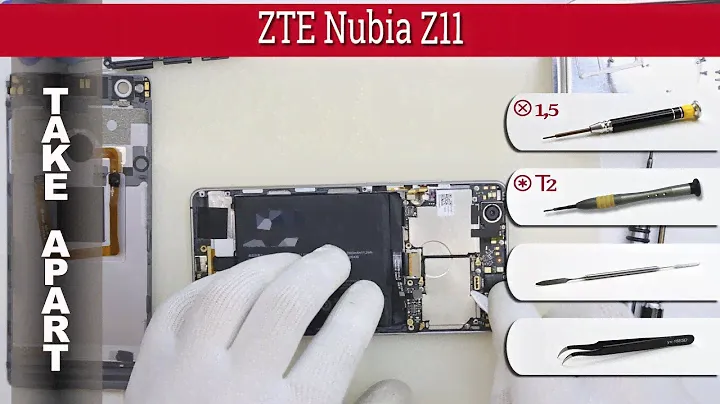 Как разобрать 📱 ZTE Nubia Z11 (NX531J) Разборка и ремонт