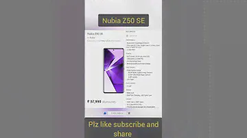 Nubia Z50 SE #unboxingtech #smartphone #unboxing #infinix #androidsmartphone #vivo #tech #tecno