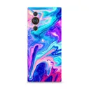 Чехол Awog на ZTE Nubia Z40 Pro / ЗТЕ Нубиа Z40 Pro "Потеки краски", Разноцветный, 135850-10