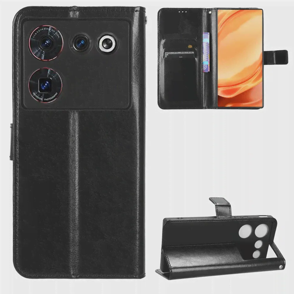 Flip Wallet кожаный корпус для Zte Nubia Z50 Ultra Mobile Phore Cover Dostders для ZTE Nubia Z40S Pro/Nubia Z50