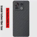 Для Nubia Z40S Pro Чехол Из Арамидного волокна Для Nubia Z40S Pro 5G Ультратонкий Матовый Чехол из Чистого Углеродного Волокна Silm Для Телефона