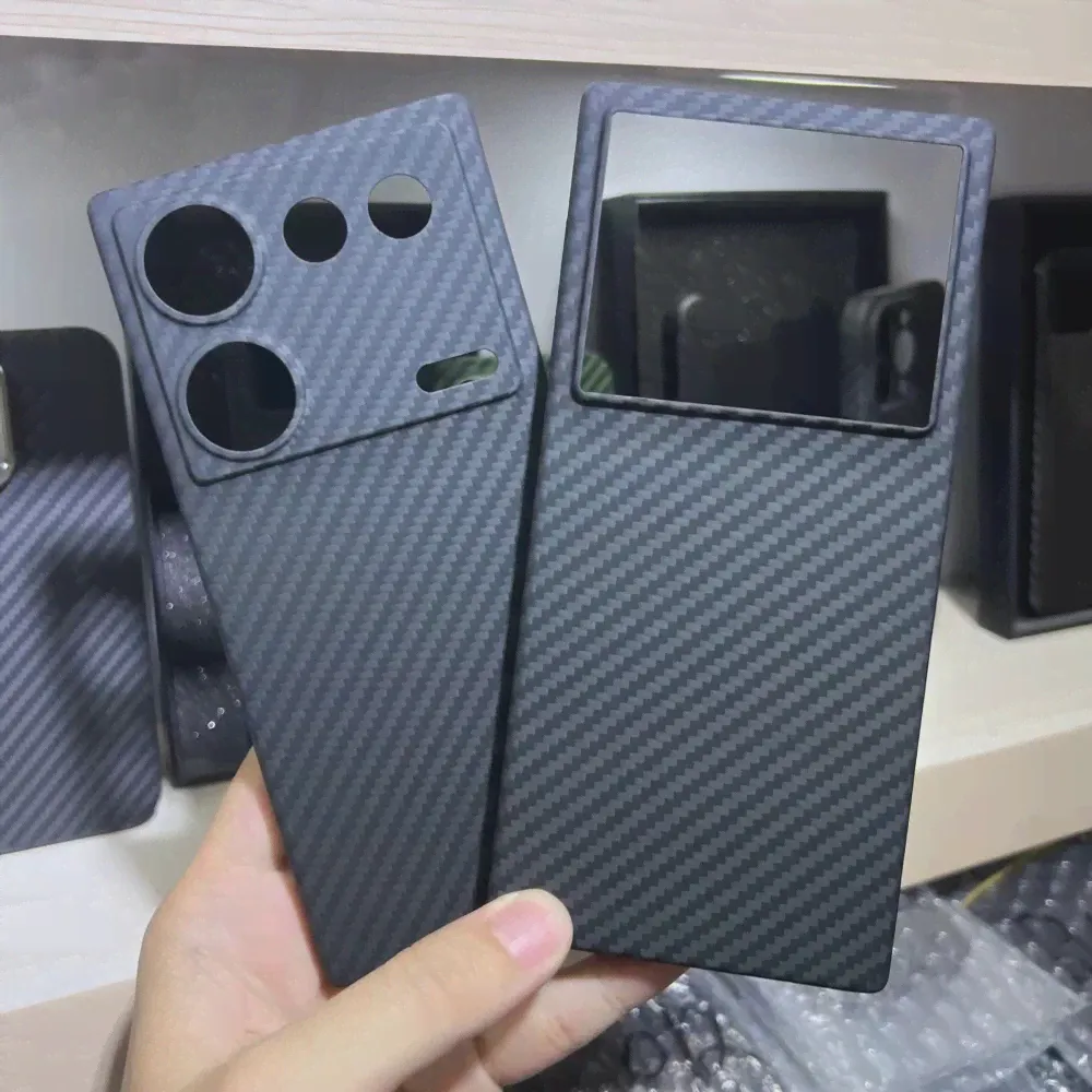 Чехол из натурального углеродного волокна для ZTE Nubia Z50, ультратонкий, защищающий от отпечатков пальцев, сверхтонкий матовый легкий чехол из арамидной брони-0