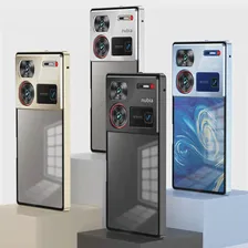 Роскошный Чехол Для ZTE Nubia Z60 Ultra Case Из алюминиевого сплава С Металлической Рамкой Бампера Для Nubia Z60 Ultra Защитный Чехол + Протектор Объектива