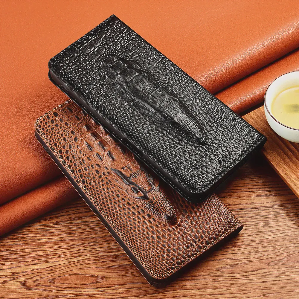 Crocodile Head Head Подличный корпус Flip Leather для ZTE Nubia Play Z30 Z40 Z40S Z50 Ultra Phone Cover Case-0