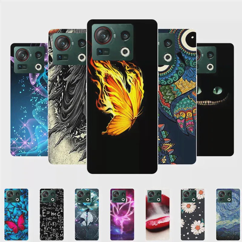Корпус для ZTE Nubia Z40S Pro Chace Case NX702J Silicone Silicone Silicone Mife Back Cover для Nubia Z40S Pro Case Funda Nubiaz40s Pro Pro