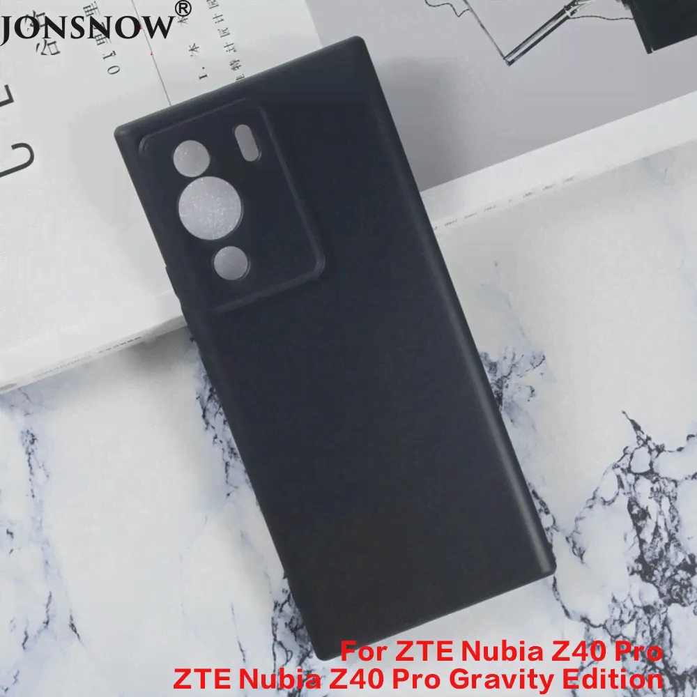 Противоударные Защитные чехлы для телефона чехол для телефона ZTE nubia Z40 Pro, матовый черный мягкий силиконовый чехол для ZTE nubia Z40 Pro Capa Coque (art.: 3920bdf81a2bf)-1