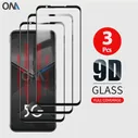 Защитник экрана для Zte Nubia Red Magic 5s 5S Tremed Glass Premium Premium Full Locker Plant для Zte Nubia Red Magic 5G