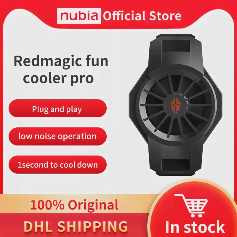 🛍 100% Оригинальный кулер для игрового телефона Nubia REDMAGIC, охлаждающий вентилятор для док-станции Red Magic ICE-2