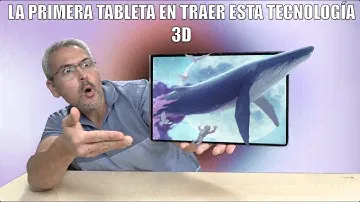La primera tableta del mundo en 3D sin lentes - Nubia Pad 3D