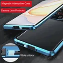🛍 360 полностью Магнитный чехол для ZTE Nubia Z40 Pro, металлический защитный чехол для камеры, стеклянный чехол, алюминиевый бампер для Nubia Z40 Pro Чехол для телефона, чехол