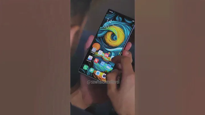 ZTE Nubia Z50 Ultra Starry Night | starry night phone cover painting | SoWhars Next