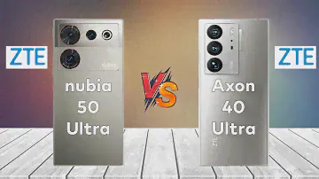 Nubia Z50 Ultra Vs Axon 40 Ultra - Full Comparison
