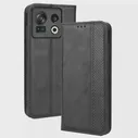 Для ZTE Nubia Z40S Pro Чехол-Книжка Кошелек Винтажный Тонкий Магнитный Кожаный Откидная Крышка Держатель Для Карт Подставка Мягкая Tpu Гелевая Задняя Крышка Сумки Для Телефонов